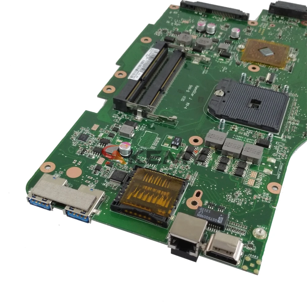 N53TK Motherbaord For Asus N53TK N53T N53TA Notebook Motherboard HD6760 2G DDR3 100% Test Work
N53TK Motherbaord For Asus N53TK N53T N53TA Notebook Motherboard HD6760 2G DDR3 100% Test Work