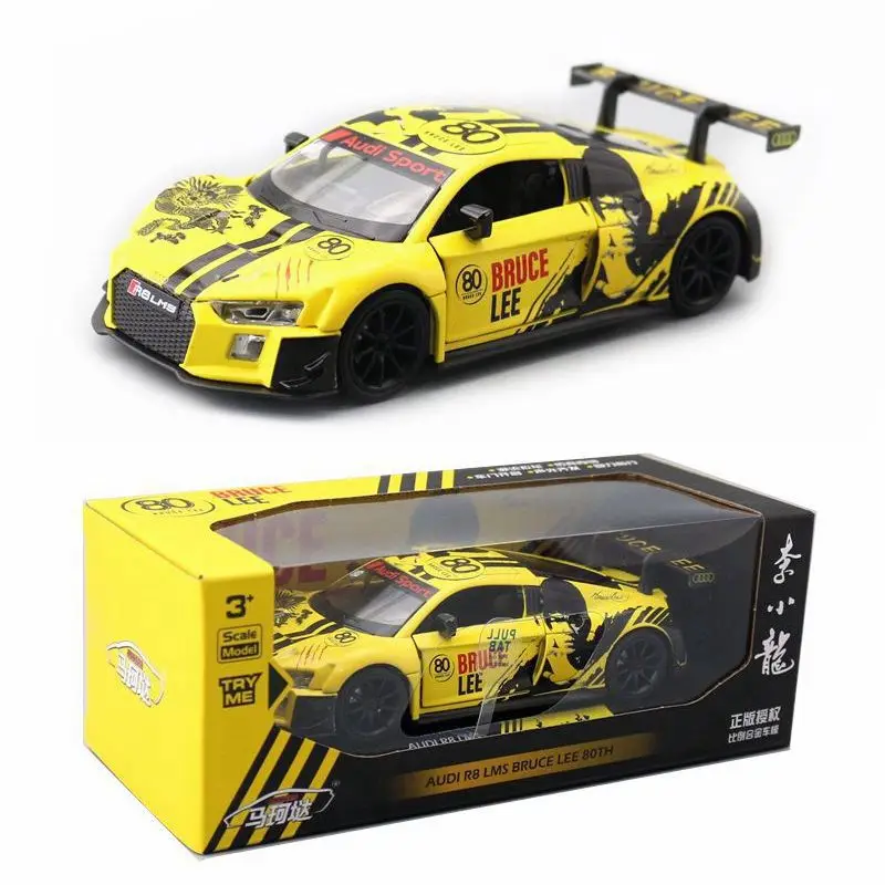 1:32 high-quality alloy pull back R8 super racing model,sports car model toys in original packaging,free shipping
1:32 high-quality alloy pull back R8 super racing model,sports car model toys in original packaging,free shipping