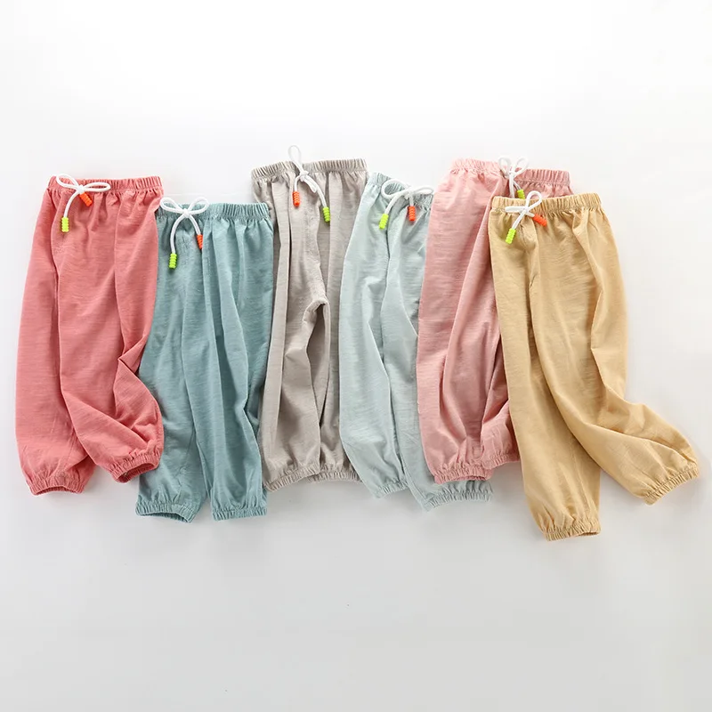 Slub Cotton Children Anti Mosquito Pants Summer Infant Baby Knickerbockers Boys Girls Mosquito-Proof Long Pants kids leggings
Slub Cotton Children Anti Mosquito Pants Summer Infant Baby Knickerbockers Boys Girls Mosquito-Proof Long Pants kids leggings
