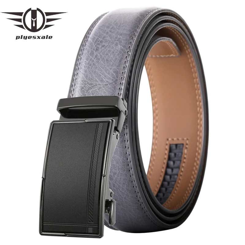 Luxury Designer Automatic Buckle Cowhide Leather Men Belt Famous Brand Formal Dress Belts For Men Ceinture Homme Gray Blue B425
Luxury Designer Automatic Buckle Cowhide Leather Men Belt Famous Brand Formal Dress Belts For Men Ceinture Homme Gray Blue B425