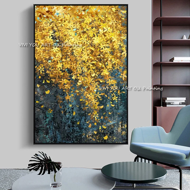 Abstract Hand Painted Leaf Knife Oil Painting Landscape On Canvas Wall Art Picture For Bedroom Living Room Home Decoration
Abstract Hand Painted Leaf Knife Oil Painting Landscape On Canvas Wall Art Picture For Bedroom Living Room Home Decoration