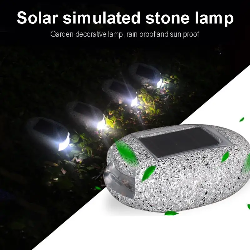 Solar Light Imitation Stone Outdoor LED Waterproof Resin Lawn Lamp For Garden Decoration Pebbles Rock Solar Powered Lighting
Solar Light Imitation Stone Outdoor LED Waterproof Resin Lawn Lamp For Garden Decoration Pebbles Rock Solar Powered Lighting