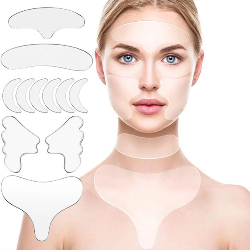 1/5/16 Pcs Face Chest Neck Anti Wrinkle Lines Lifting Tightening Silicone Pad Reusable Skin Care
1/5/16 Pcs Face Chest Neck Anti Wrinkle Lines Lifting Tightening Silicone Pad Reusable Skin Care