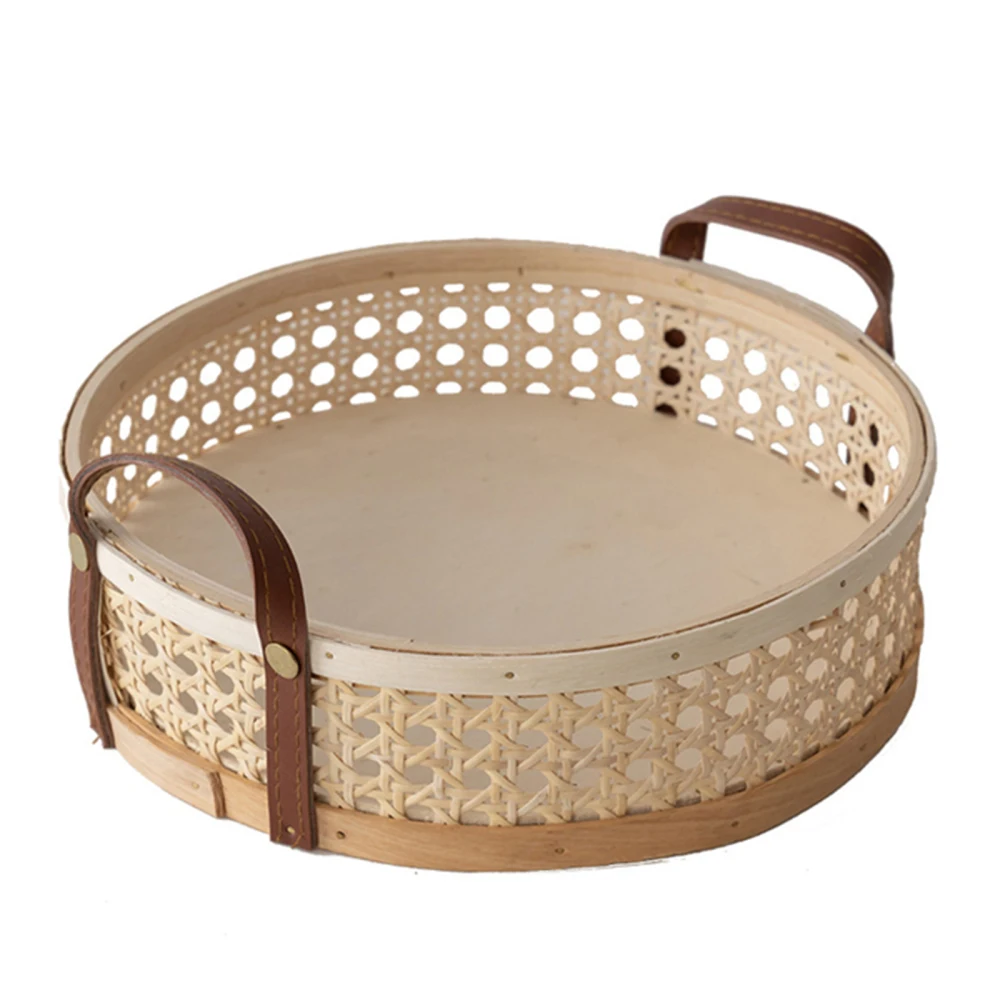 Home Decoration Storage Containers Rattan Baskets Weaving Boxes 29 X 29 X 6.5cm/24 X 24x 6.5cm Leather Handle Fake Vine Tray
Home Decoration Storage Containers Rattan Baskets Weaving Boxes 29 X 29 X 6.5cm/24 X 24x 6.5cm Leather Handle Fake Vine Tray
