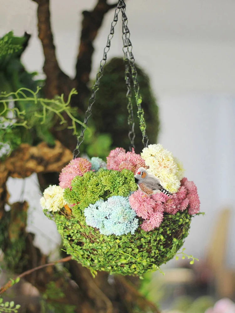 Artificial Hanging Basket Home Decor Simulation Bird's Nest Christmas Wedding Decoration Room Indoor Tabletop Countryside Gifts
Artificial Hanging Basket Home Decor Simulation Bird's Nest Christmas Wedding Decoration Room Indoor Tabletop Countryside Gifts