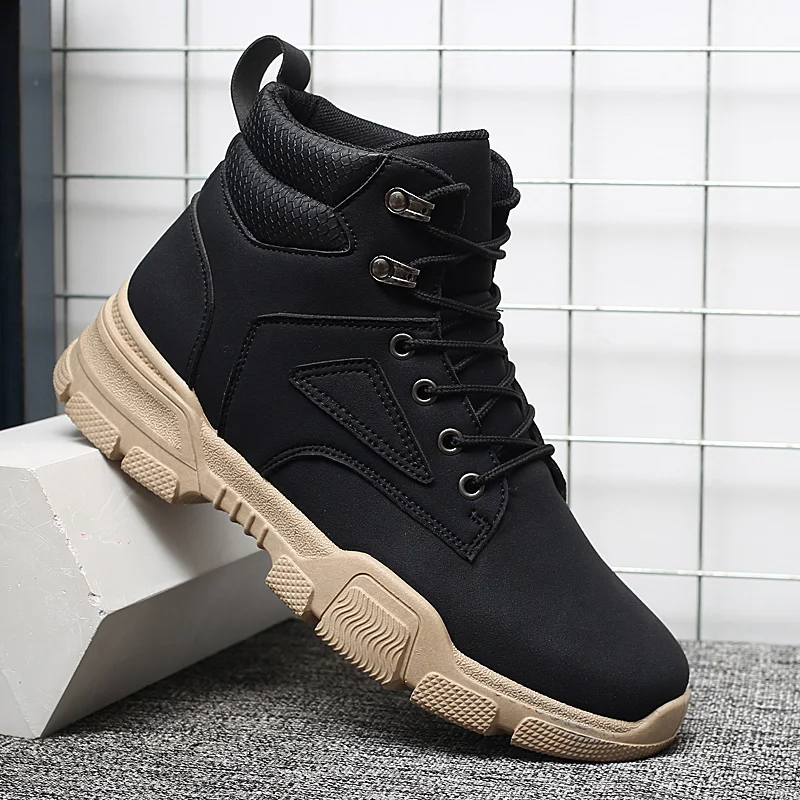 Leather Ankle Boots Man Boots For Men Leisure Shoes Men's Desert Genuine Leather Waterproof Casual Mens High Top
Leather Ankle Boots Man Boots For Men Leisure Shoes Men's Desert Genuine Leather Waterproof Casual Mens High Top