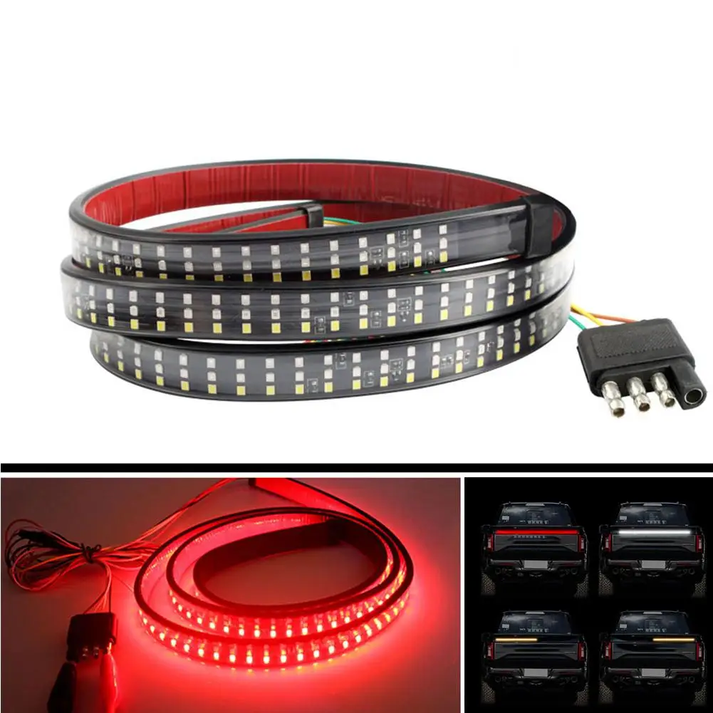 Tailgate LED Light Strip Reverse Backup Brake Turn Signal Lamp for Pickup Trucks in European and American Markets 1500X20mm
Tailgate LED Light Strip Reverse Backup Brake Turn Signal Lamp for Pickup Trucks in European and American Markets 1500X20mm