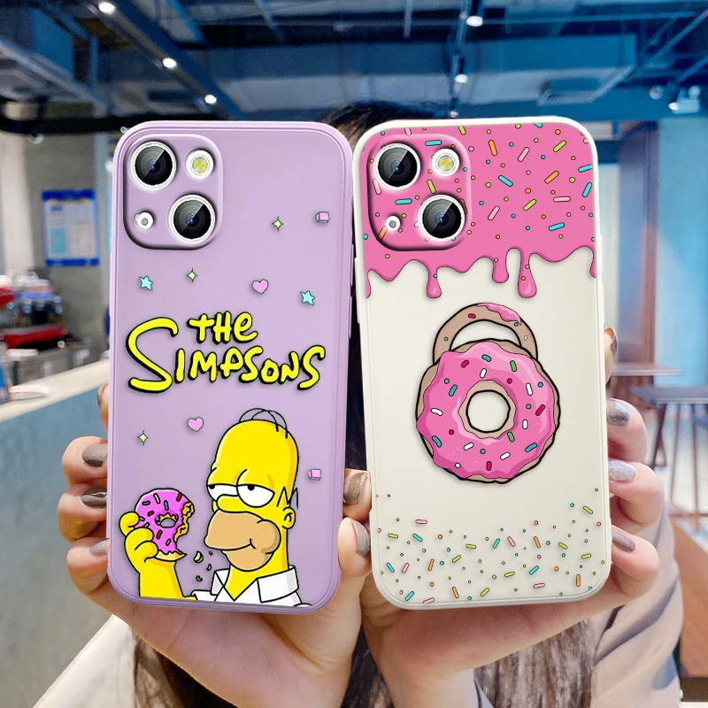 The Cartoon Cute Simpsons For Apple iPhone 13 12 Mini 11 Pro XS MAX XR X 8 7 6S SE Plus Liquid Silicone Soft Cover Phone Case
The Cartoon Cute Simpsons For Apple iPhone 13 12 Mini 11 Pro XS MAX XR X 8 7 6S SE Plus Liquid Silicone Soft Cover Phone Case