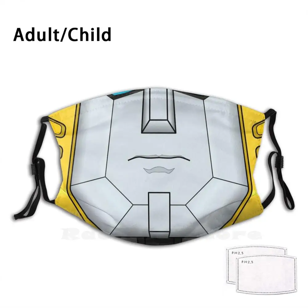 Bumblebee бюст для взрослых детей Пылезащитный фильтр Diy маска Rongway76 цифровой дизайн