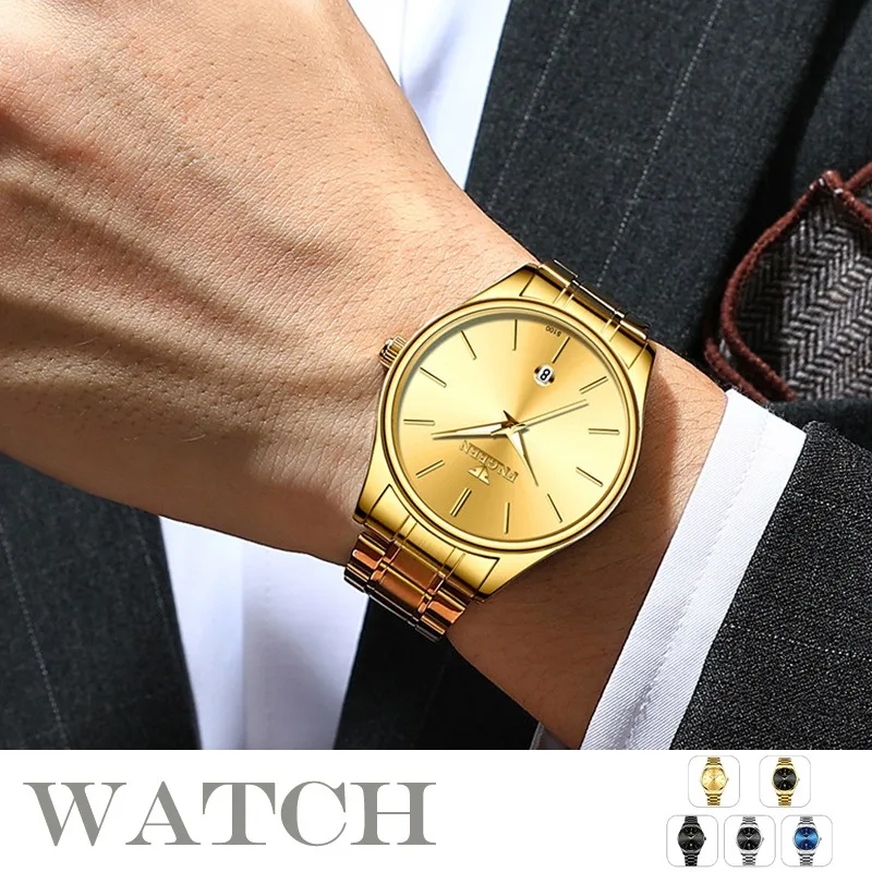Men's Watch Luxury Wrist Watches for Men Clock Date Display Luminous Quartz Watch Male Clock Relogio Masculino
Men's Watch Luxury Wrist Watches for Men Clock Date Display Luminous Quartz Watch Male Clock Relogio Masculino