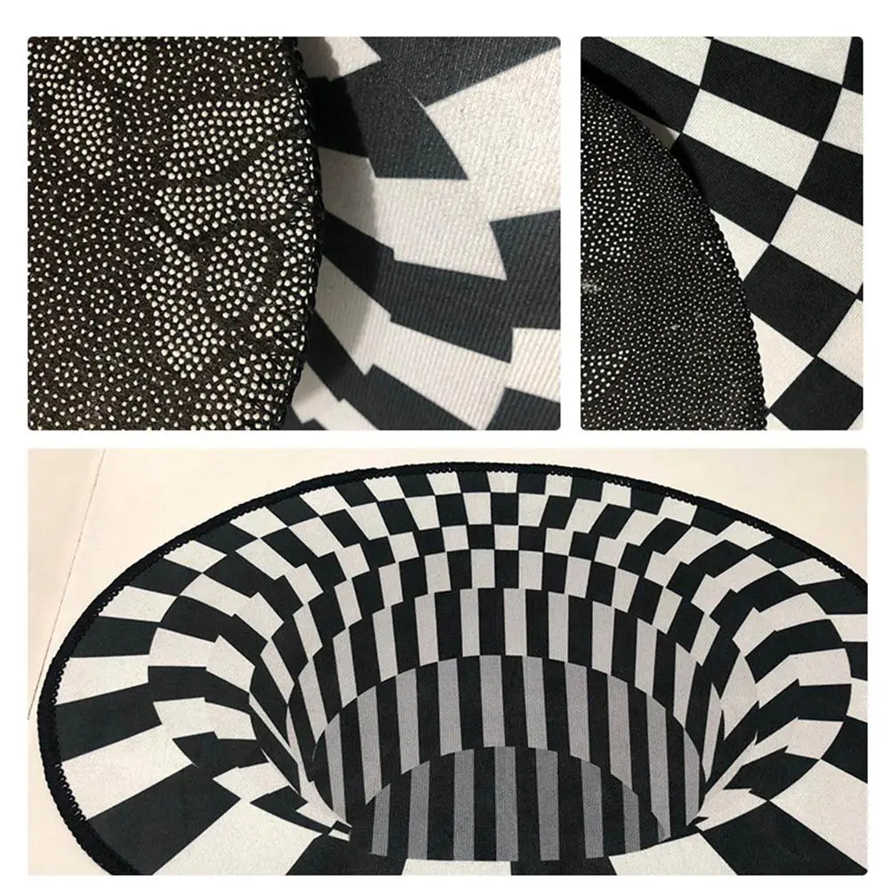 Mandala Alfombra 3D Three-dimensional Black&White Stereo Vision Mat Living Room Doormat Tea Table Sofa Illusion Carpet
Mandala Alfombra 3D Three-dimensional Black&White Stereo Vision Mat Living Room Doormat Tea Table Sofa Illusion Carpet