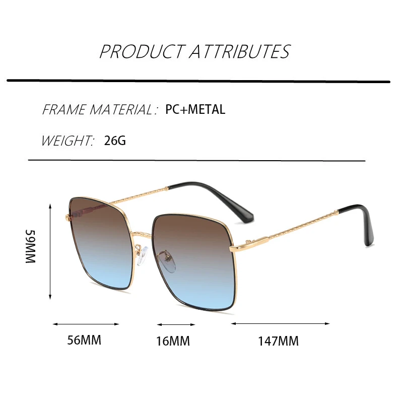 Fashion Rimless Sunglasses for Women 2021 Light Color Clear Ocean Lens Glasses One-Piece Silver Metal Frame High Quality Eyewear
Fashion Rimless Sunglasses for Women 2021 Light Color Clear Ocean Lens Glasses One-Piece Silver Metal Frame High Quality Eyewear