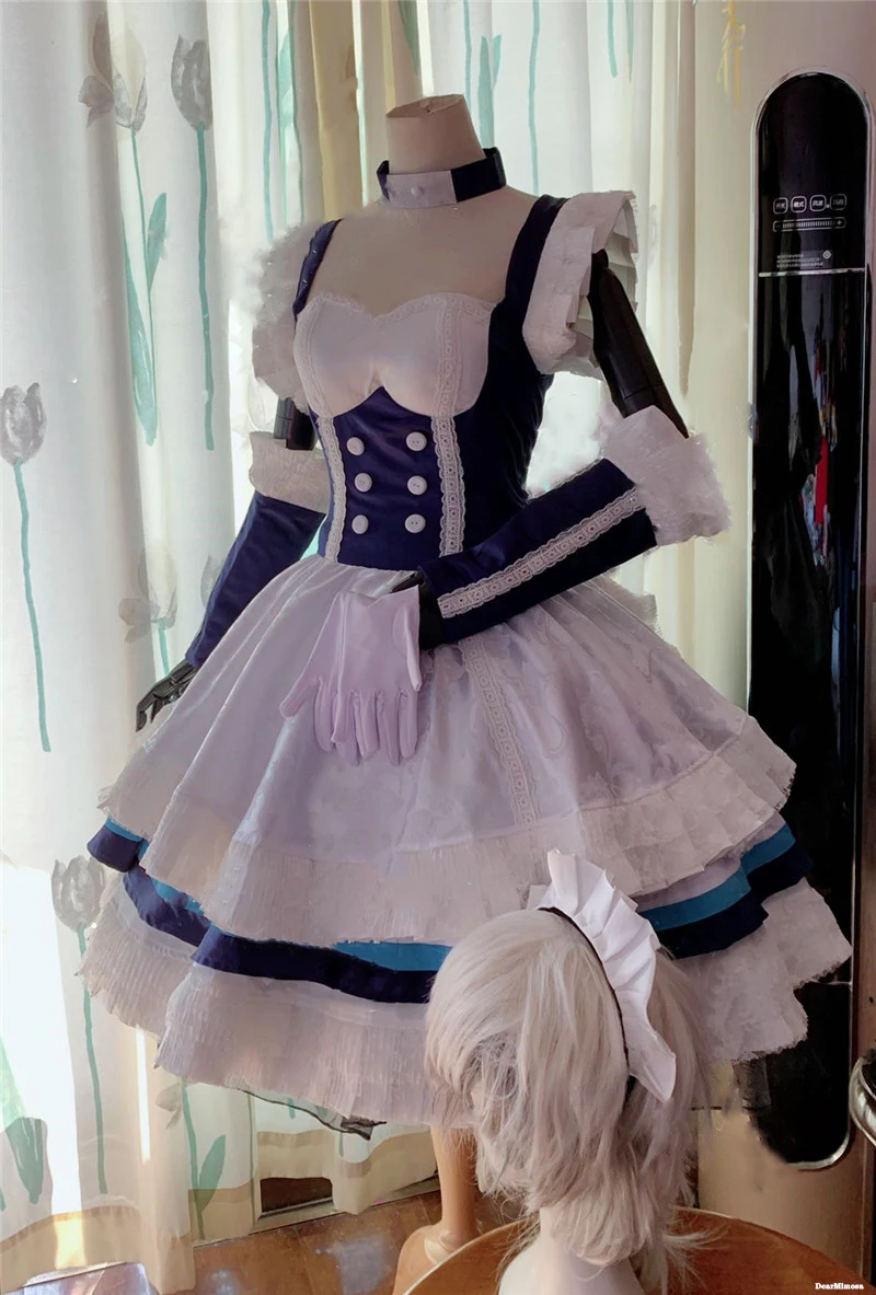 Game Azur Lane HMS Belfast Cosplay Costume Original Skin Maid Dress Unisex Ball Activity Party Role Play Clothing Custom-Make
Game Azur Lane HMS Belfast Cosplay Costume Original Skin Maid Dress Unisex Ball Activity Party Role Play Clothing Custom-Make