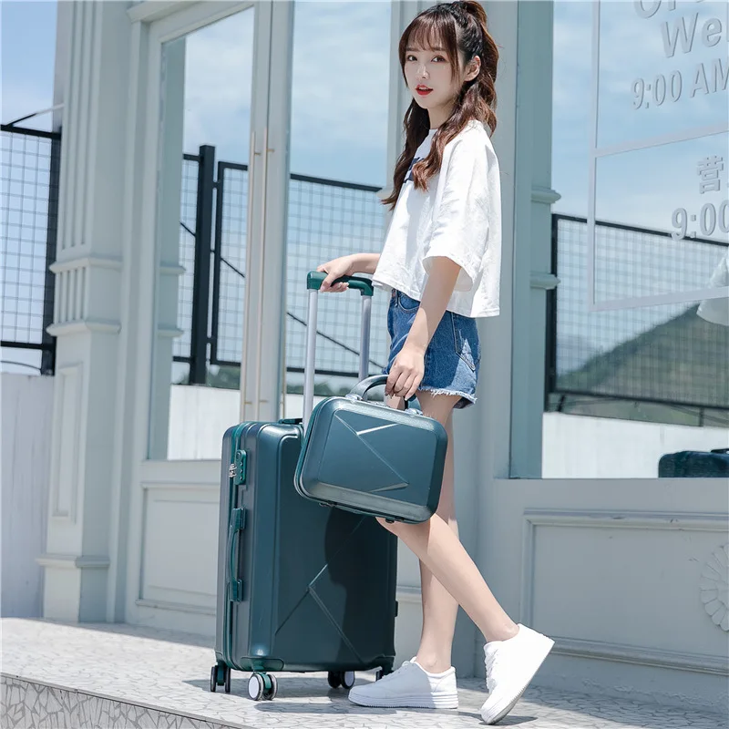Travel suitcase set Rolling Luggage set Spinner trolley case 24" boarding wheel Woman Cosmetic case carry-on luggage travel bags
Travel suitcase set Rolling Luggage set Spinner trolley case 24" boarding wheel Woman Cosmetic case carry-on luggage travel bags