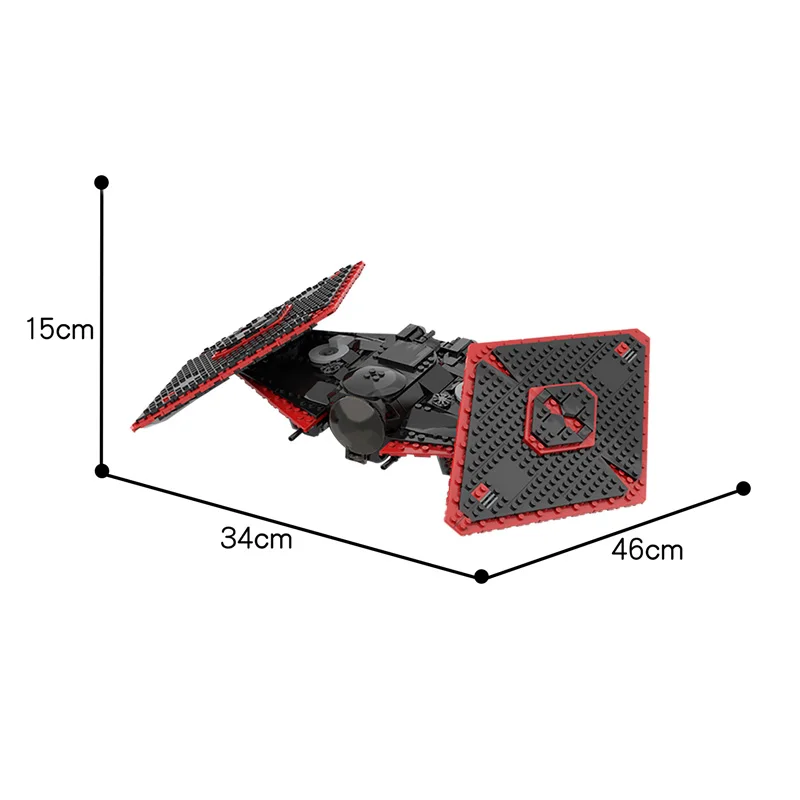 New Star Movie Spaceship SW Heavy Wrath Bomber Battleship MOC-41194 Spacefighter Set DIY Building Blocks Toys For Children Gifts
New Star Movie Spaceship SW Heavy Wrath Bomber Battleship MOC-41194 Spacefighter Set DIY Building Blocks Toys For Children Gifts
