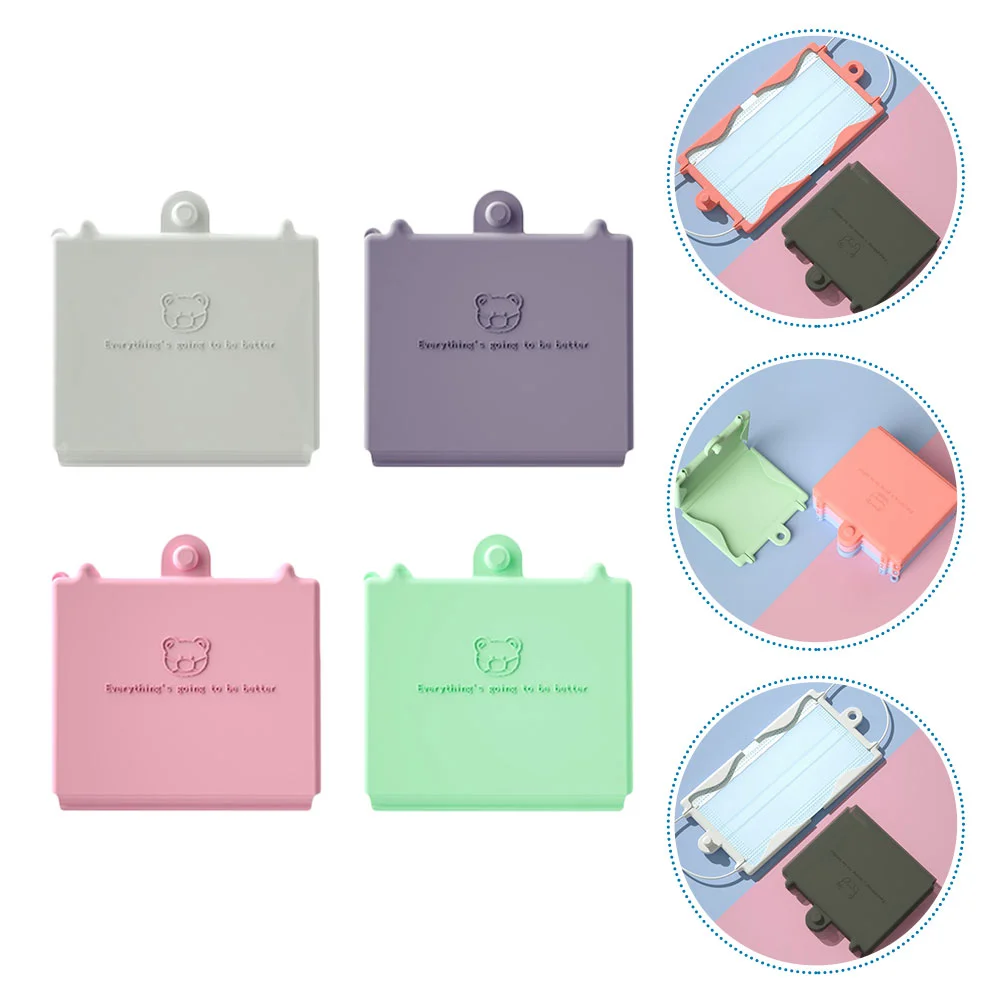 4 шт., многофункциональные футляры для хранения маски (случайные цвета)
4 шт., многофункциональные футляры для хранения маски (случайные цвета)