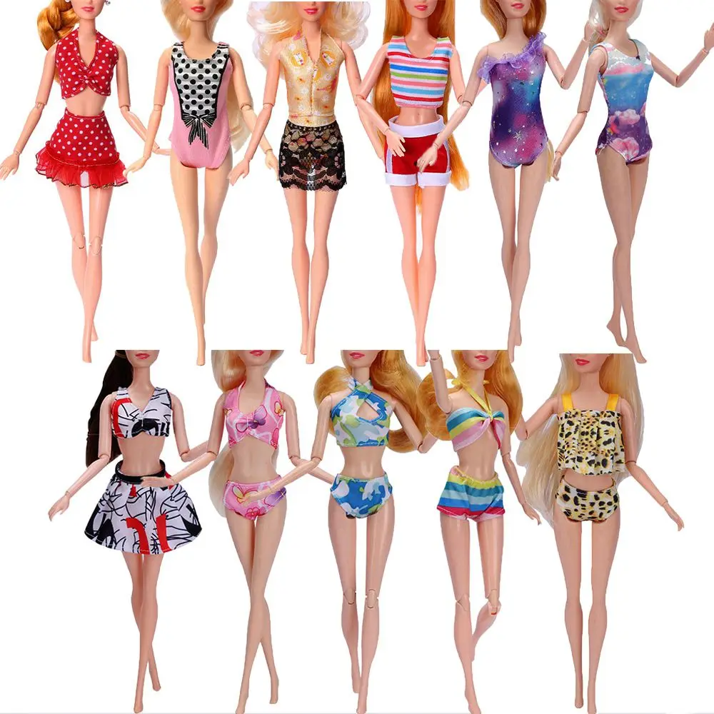 Fashion Doll Swimwear Bikini For 30cm Dolls Beach Bathing Swimsuits Clothes Accessories Girl Gift Toys Clothes Accessories
Fashion Doll Swimwear Bikini For 30cm Dolls Beach Bathing Swimsuits Clothes Accessories Girl Gift Toys Clothes Accessories