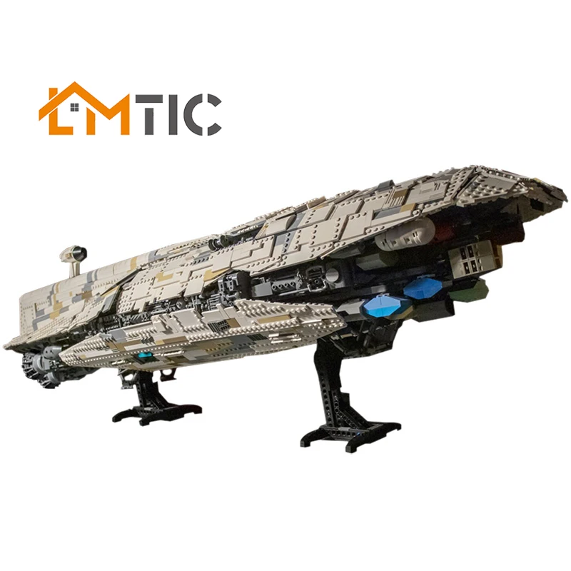 MOC Star Toys Wars Rebel Transport Spaceship Collect Model Building Blocks Diy 6669pcs Bricks Educational Christmas Gift For Kid
MOC Star Toys Wars Rebel Transport Spaceship Collect Model Building Blocks Diy 6669pcs Bricks Educational Christmas Gift For Kid