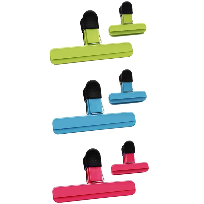 Quality Large Chip Bag Clips Food Clips Plastic Heavy Duty Air Tight Seal Grip Assorted Colors For Coffee Potato And Food Bags
Quality Large Chip Bag Clips Food Clips Plastic Heavy Duty Air Tight Seal Grip Assorted Colors For Coffee Potato And Food Bags