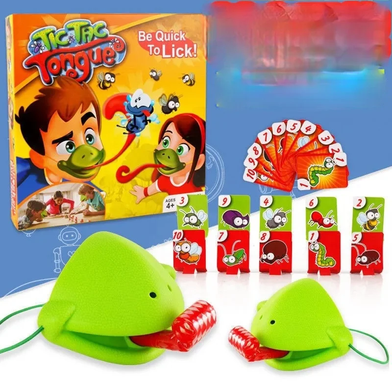 Frogs Tongue Out Gags & Practical Jokes Chameleon Playing Cards Competitive Parent-child Interactive Desktop Toy Sensory Toys
Frogs Tongue Out Gags & Practical Jokes Chameleon Playing Cards Competitive Parent-child Interactive Desktop Toy Sensory Toys