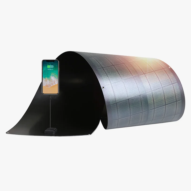 factory high efficiency light weight thin film 80W CIGS flexible solar cell solar panel for boat,RV
factory high efficiency light weight thin film 80W CIGS flexible solar cell solar panel for boat,RV