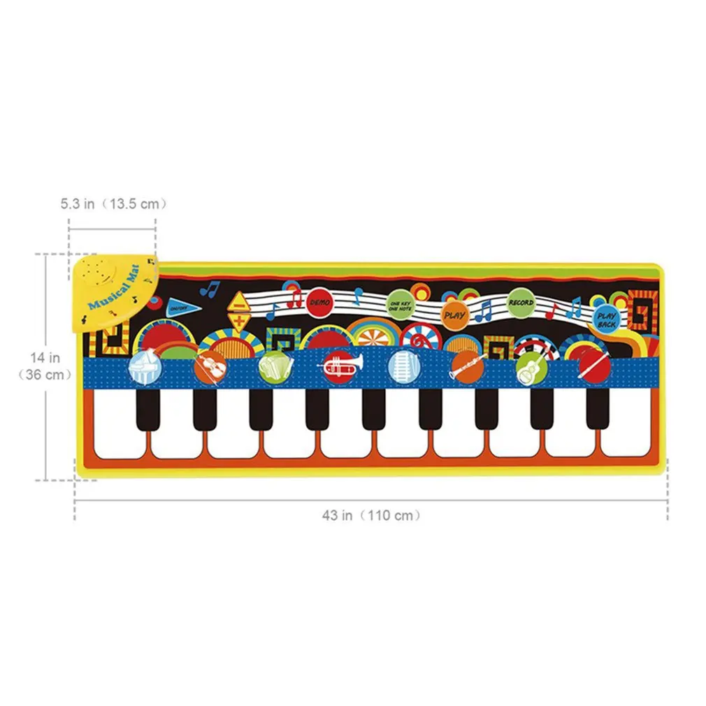 Musical Mats For 1-8 Years Old Children Piano Mat With Keyboards Built-in Speaker And Recording Fun Dance Mat For Toddlers
Musical Mats For 1-8 Years Old Children Piano Mat With Keyboards Built-in Speaker And Recording Fun Dance Mat For Toddlers