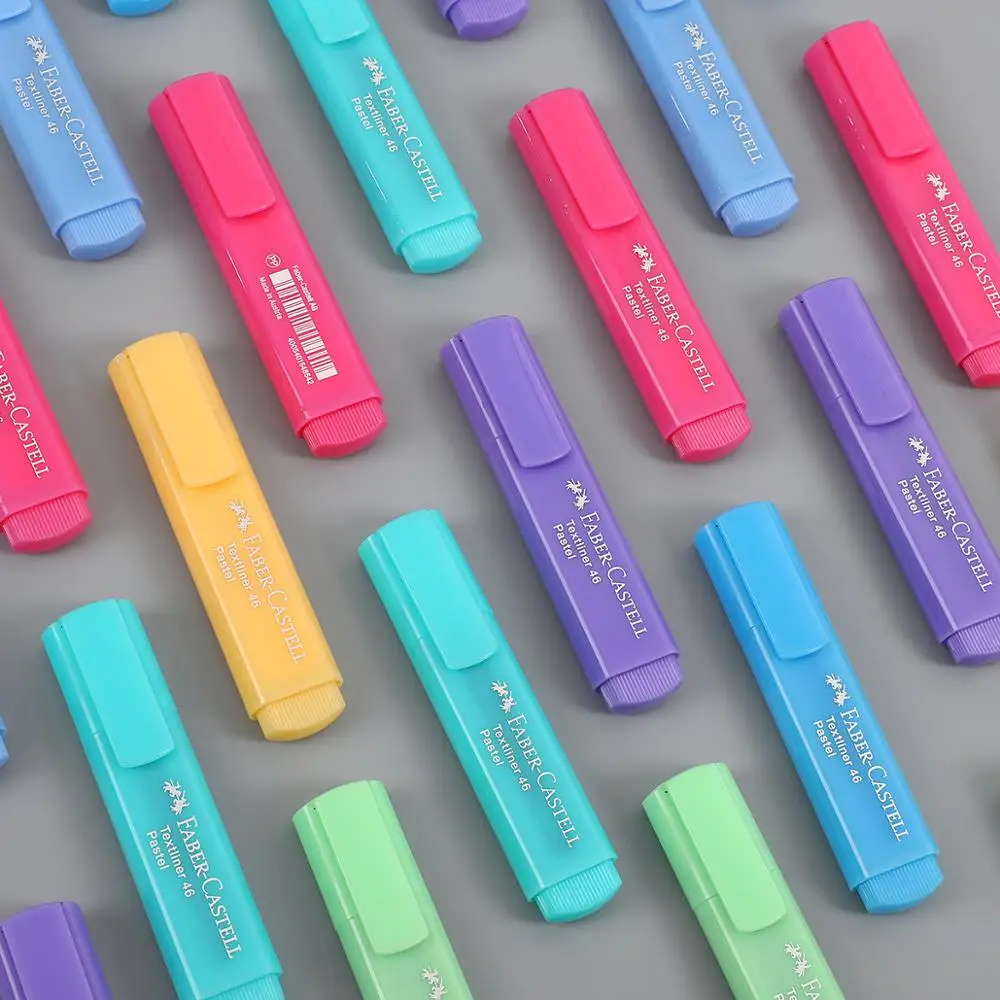 6pcs or 8pcs/set Faber Castell cute Highlighter Pen Macaroon Fluorescent Pigment Ink Marker bullet joural art supplies
6pcs or 8pcs/set Faber Castell cute Highlighter Pen Macaroon Fluorescent Pigment Ink Marker bullet joural art supplies