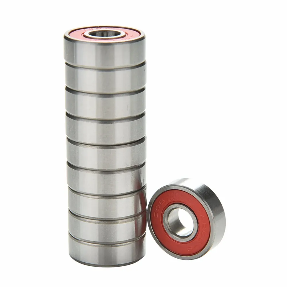 10Pcs ABEC 9 Stainless Steel Red Bearings For High Performance Roller Skate Scooter Skateboard Wheel Bearings
10Pcs ABEC 9 Stainless Steel Red Bearings For High Performance Roller Skate Scooter Skateboard Wheel Bearings
