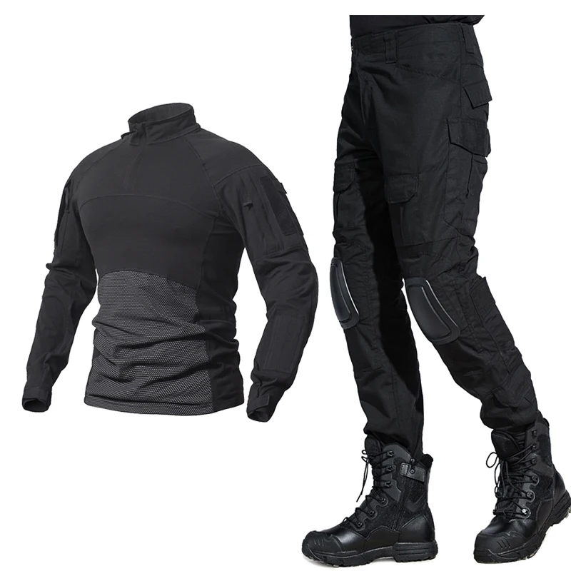 Tactical Combat Shirt Camouflage Hunting Fishing Outdoor Military Uniform Army Clothing Tops Airsoft Multicam Shirts Pants Knee
Tactical Combat Shirt Camouflage Hunting Fishing Outdoor Military Uniform Army Clothing Tops Airsoft Multicam Shirts Pants Knee