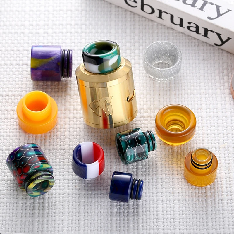 12pcs /lot Resin Drip Tips E cigarettes 510 810 Mouthpiece Wide Bore Drip tip Kit Set Fitting for RTA RDA RDTA Atomizers E cigs
12pcs /lot Resin Drip Tips E cigarettes 510 810 Mouthpiece Wide Bore Drip tip Kit Set Fitting for RTA RDA RDTA Atomizers E cigs
