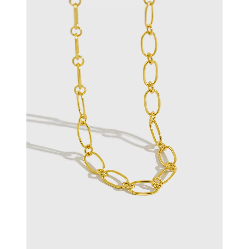 Thick Chain Necklace Sliver Gold Chain Necklace Women Fashion Luxury Jewelry Personality Necklace Birthday Gift
Thick Chain Necklace Sliver Gold Chain Necklace Women Fashion Luxury Jewelry Personality Necklace Birthday Gift