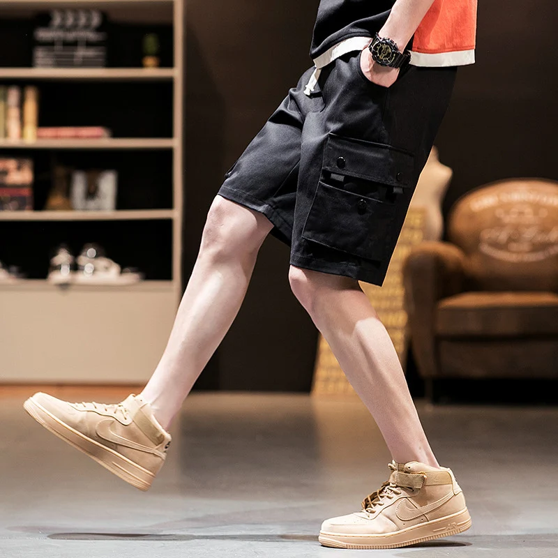 Men Street Style HipHop Cargo Shorts Summer Mens Baggy Cotton Pocket Shorts Male Korean Fashion Trousers Plus Size M-5XL
Men Street Style HipHop Cargo Shorts Summer Mens Baggy Cotton Pocket Shorts Male Korean Fashion Trousers Plus Size M-5XL