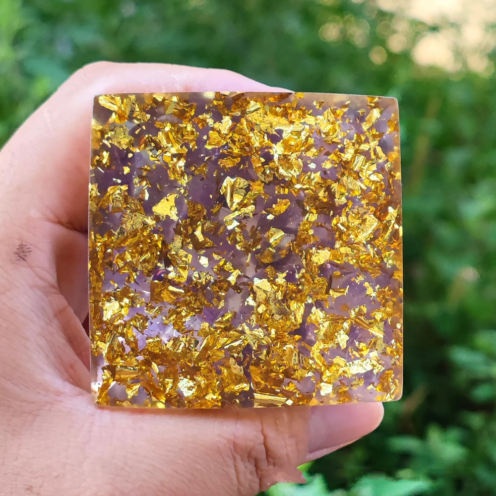 Orgone Pyramid Amethyst Peridot Healing Crystal Energy Generator Blanacing Orgonite Pyramide Emf Protection Meditation Yoga Tool
Orgone Pyramid Amethyst Peridot Healing Crystal Energy Generator Blanacing Orgonite Pyramide Emf Protection Meditation Yoga Tool