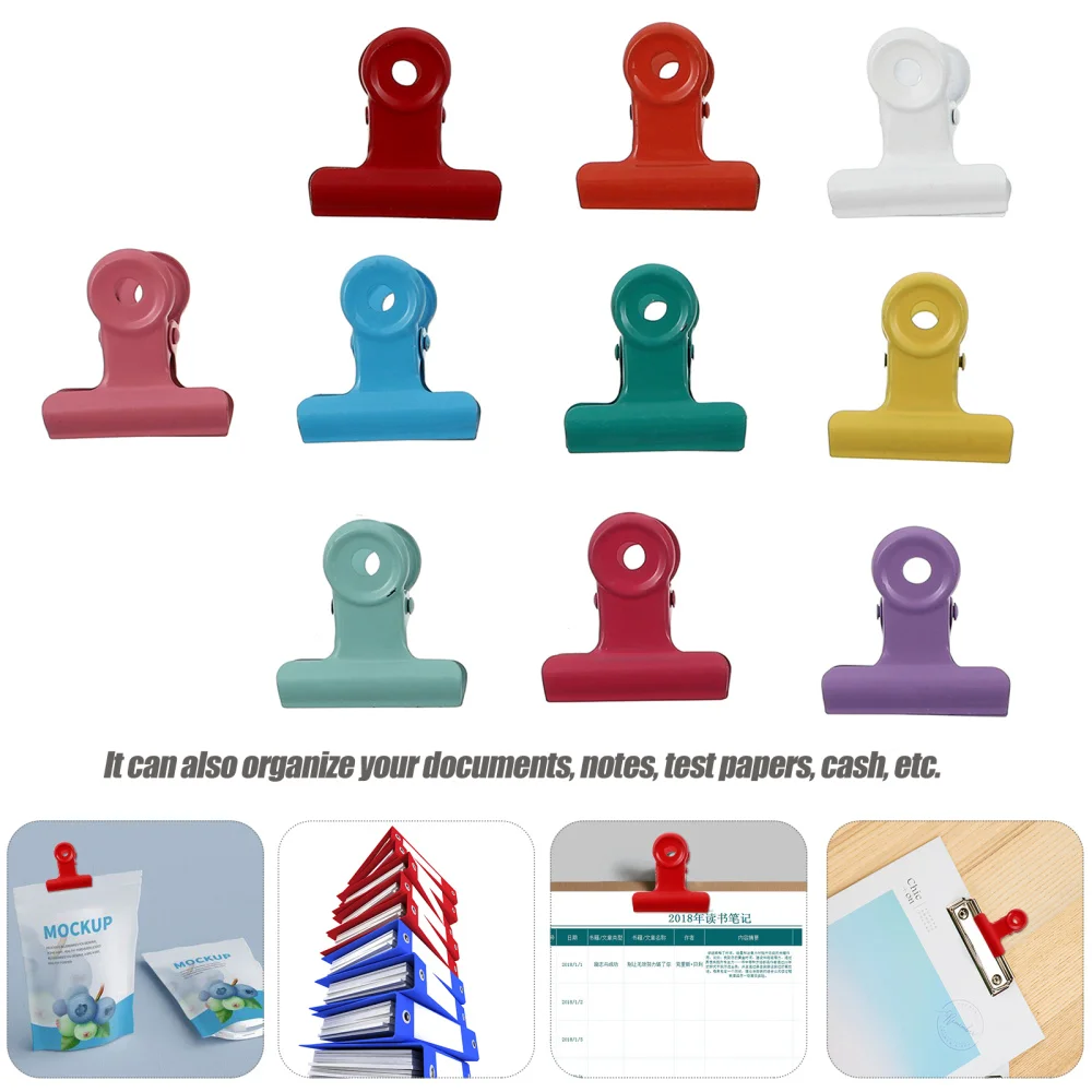 10Pcs Snack Bag Clips Metal Bag Clamps Office Bill Clips Home Food Clips
10Pcs Snack Bag Clips Metal Bag Clamps Office Bill Clips Home Food Clips