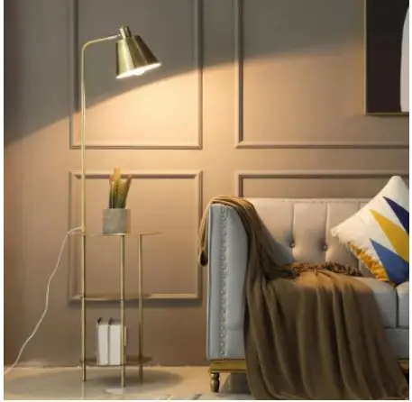 Used for living room sofa bedroom bedside golden floor lamp modern minimalist LED creative floor lamp
Used for living room sofa bedroom bedside golden floor lamp modern minimalist LED creative floor lamp