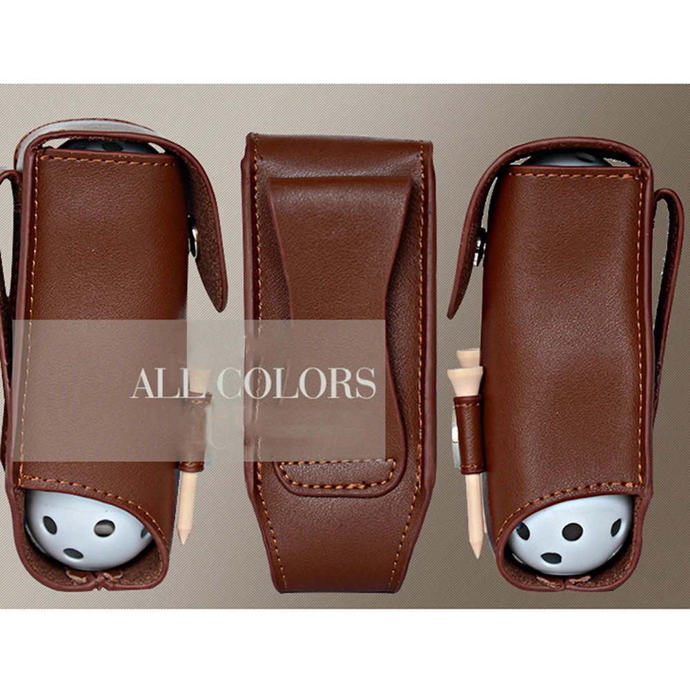 Multifunction Leather Waist Bag Golf Ball Golf Tees Storage Pouch Portable Waist Belt Carrier Bag Gift
Multifunction Leather Waist Bag Golf Ball Golf Tees Storage Pouch Portable Waist Belt Carrier Bag Gift