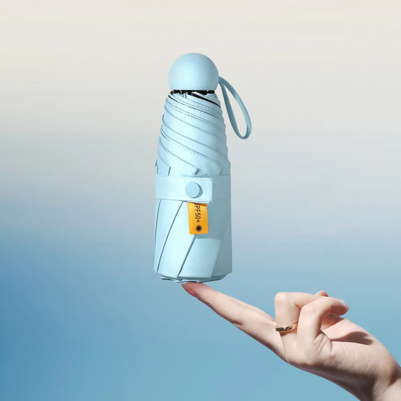 Mini Capsule Rain Umbrella 5 Folds Sun Umbrella Sun Protection UV Sun Umbrella Folding Umbrella
Mini Capsule Rain Umbrella 5 Folds Sun Umbrella Sun Protection UV Sun Umbrella Folding Umbrella