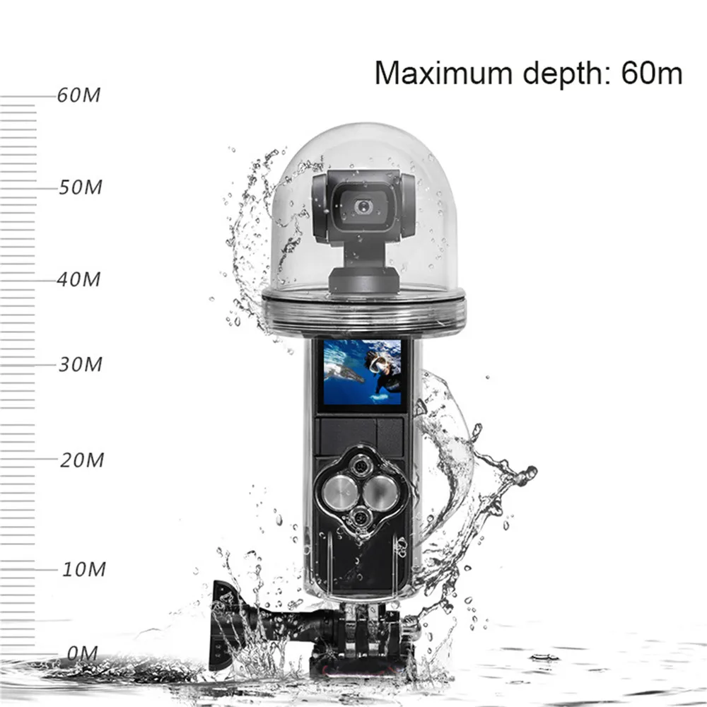 Diving Underwater Waterproof Seal Housing Shell Case For DJI OSMO Pocket Camera Hemispherical Dome Clear Protective Case Cover
Diving Underwater Waterproof Seal Housing Shell Case For DJI OSMO Pocket Camera Hemispherical Dome Clear Protective Case Cover