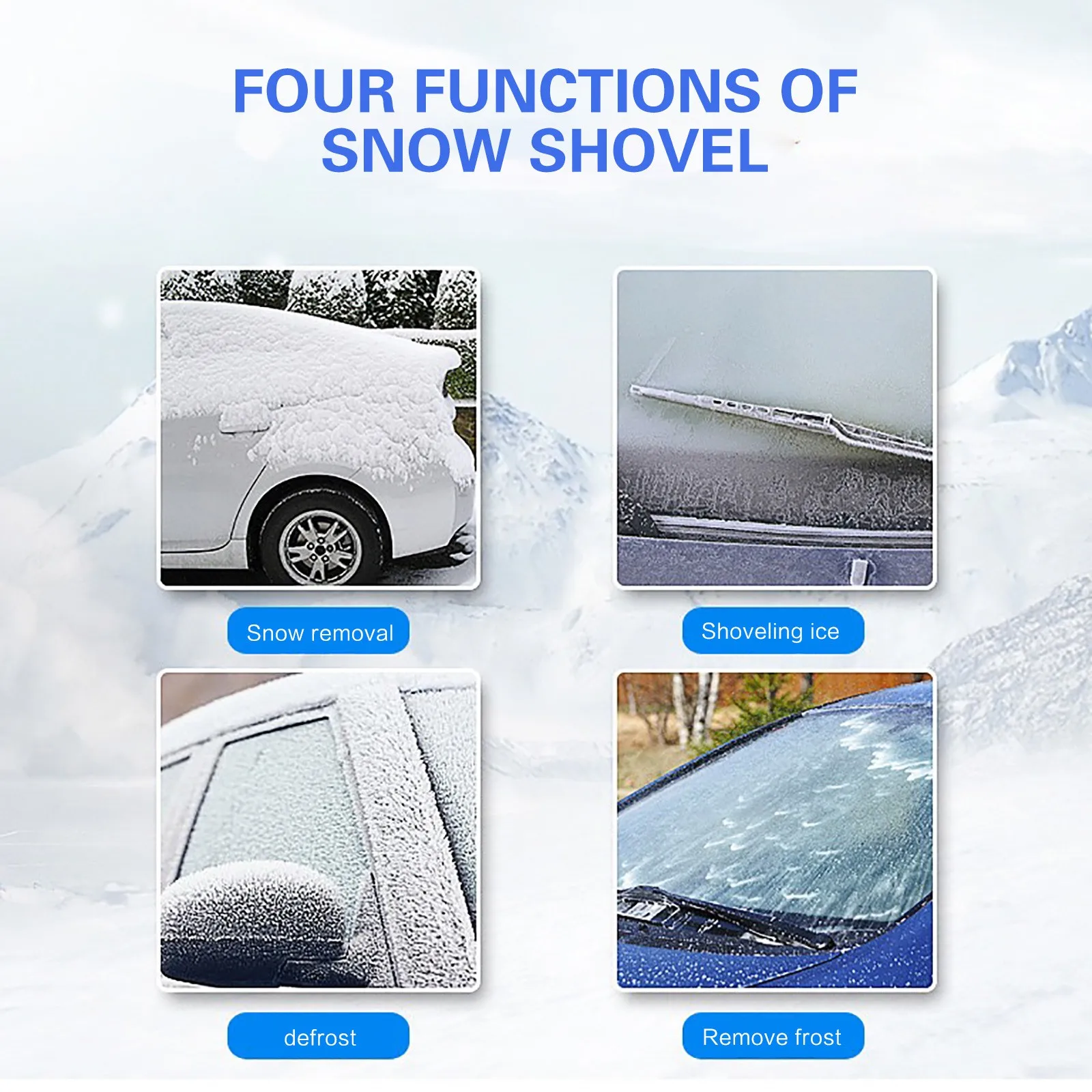 40# 2 In 1 Ice Brush Car Windshield Vehicle Snow Ice Scraper Snow Brush Shovel Removal Brush Winter Tools For The Car Universal
40# 2 In 1 Ice Brush Car Windshield Vehicle Snow Ice Scraper Snow Brush Shovel Removal Brush Winter Tools For The Car Universal