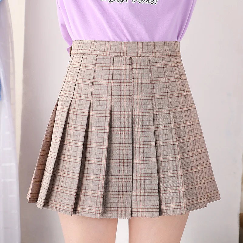 Plaid Pleated Skirt Female 2021 Spring and Summer New Korean Casual Fashion High Waist College Style Short Skirt Skirt
Plaid Pleated Skirt Female 2021 Spring and Summer New Korean Casual Fashion High Waist College Style Short Skirt Skirt