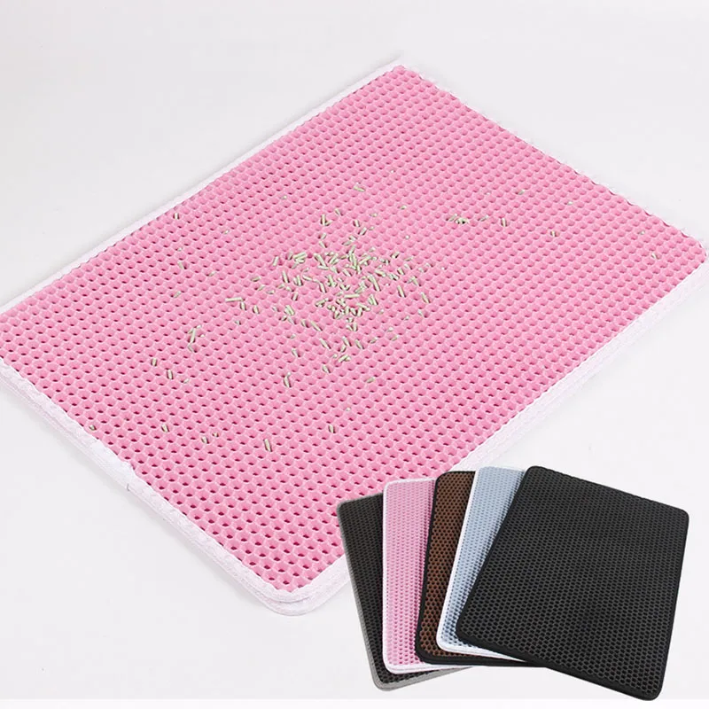 Cat Litter Pad Sand-proof and Waterproof Cat Litter Mat Pad Universal Pad for Cats Dogs Double-layer Top-products Pet Supplies
Cat Litter Pad Sand-proof and Waterproof Cat Litter Mat Pad Universal Pad for Cats Dogs Double-layer Top-products Pet Supplies