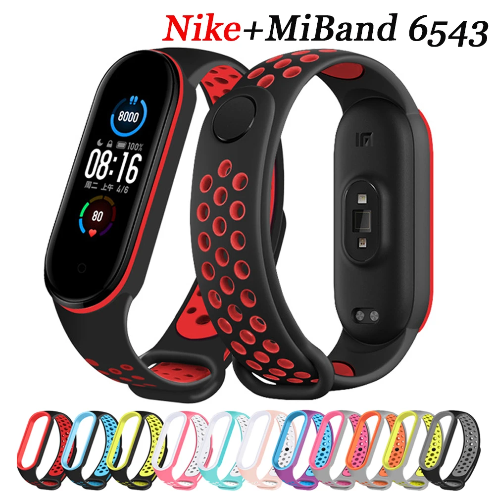 Bracelet for Xiaomi Mi Band 5 6 smart watchband for miband 4/5 Sports Breathable Wrist belt Silicone correa mi band 4 3 Straps
Bracelet for Xiaomi Mi Band 5 6 smart watchband for miband 4/5 Sports Breathable Wrist belt Silicone correa mi band 4 3 Straps