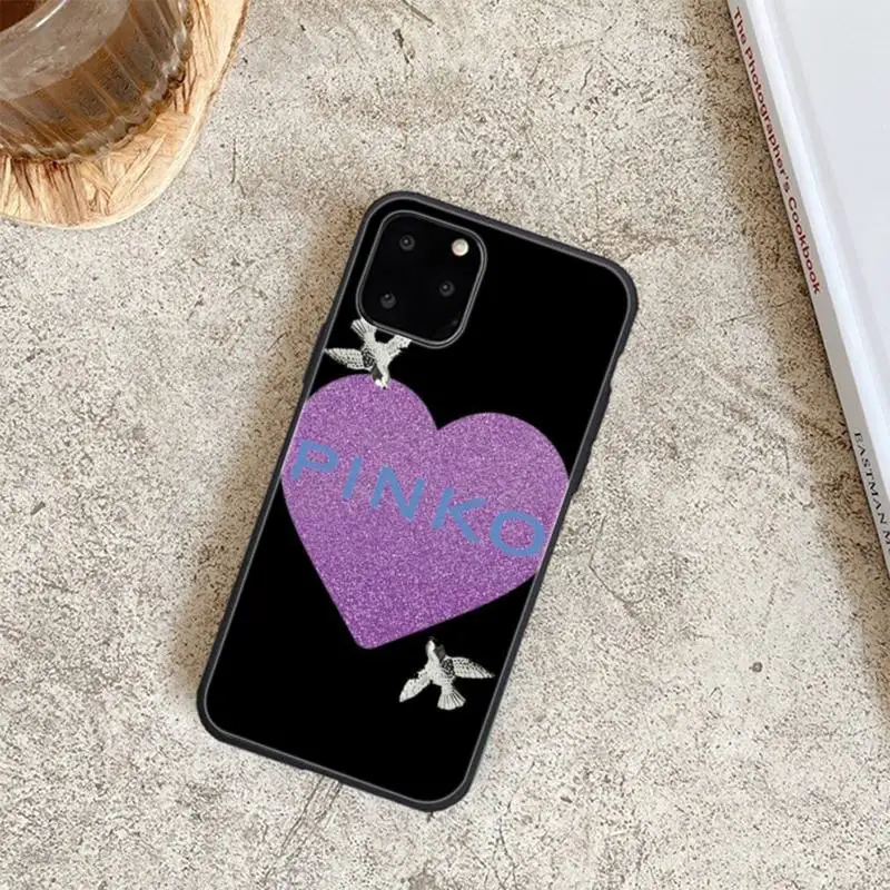 Personalized Italian Luxury Brand PINKO Mobile Soft Phone Case For Iphone 6 6s 7 8 Plus XR X XS XSmax 11 12 Pro Mini Max
Personalized Italian Luxury Brand PINKO Mobile Soft Phone Case For Iphone 6 6s 7 8 Plus XR X XS XSmax 11 12 Pro Mini Max