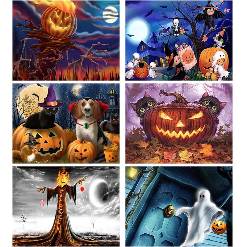New Square Round Full 5d Diy Diamond Painting Halloween Pumpkin Diamond Embroidery Animal Baby Paint Home Decor Kid's Gift Y42
New Square Round Full 5d Diy Diamond Painting Halloween Pumpkin Diamond Embroidery Animal Baby Paint Home Decor Kid's Gift Y42