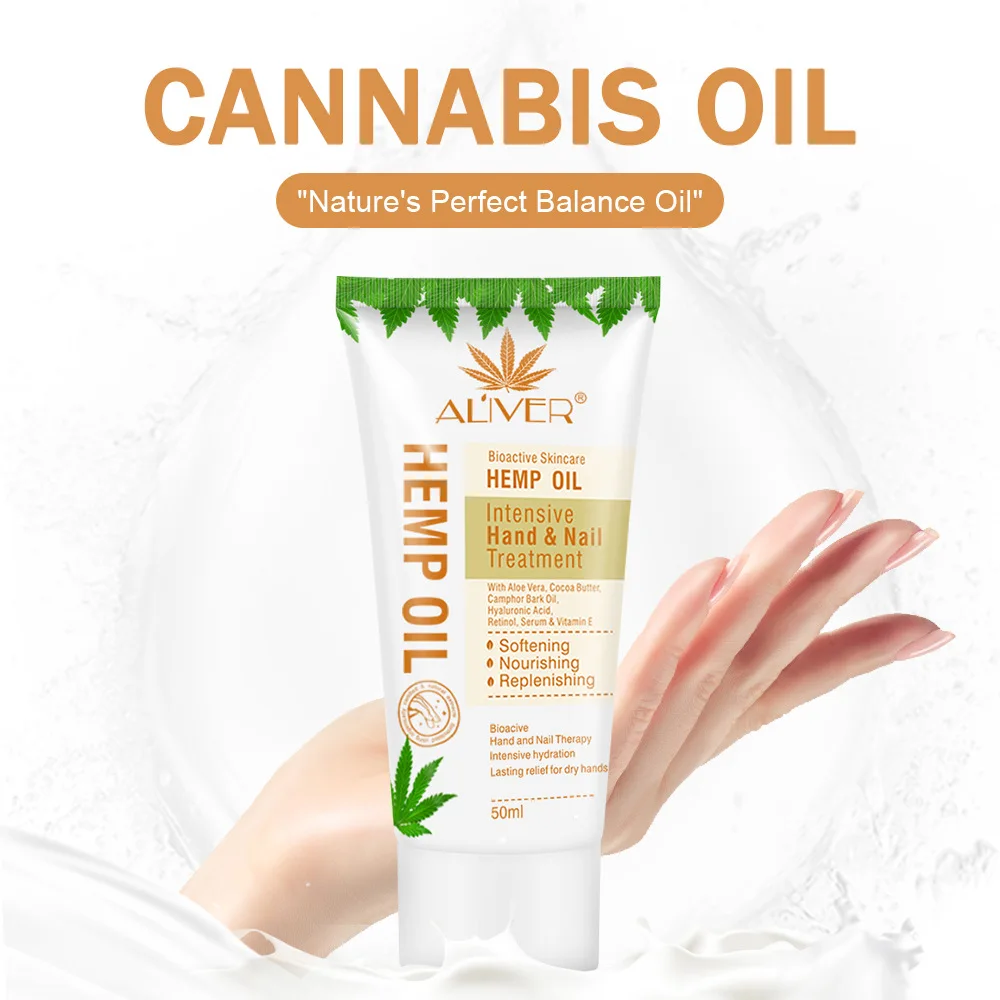 Aliver hemp seed oil hand cream
Aliver hemp seed oil hand cream