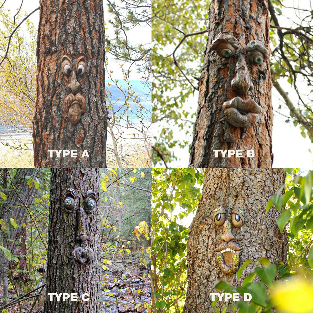 1 Pcs Old Man Tree Face Tree Hugger Hanging Garden Sculpture Statue Funny Face Park Forest Decoration
1 Pcs Old Man Tree Face Tree Hugger Hanging Garden Sculpture Statue Funny Face Park Forest Decoration