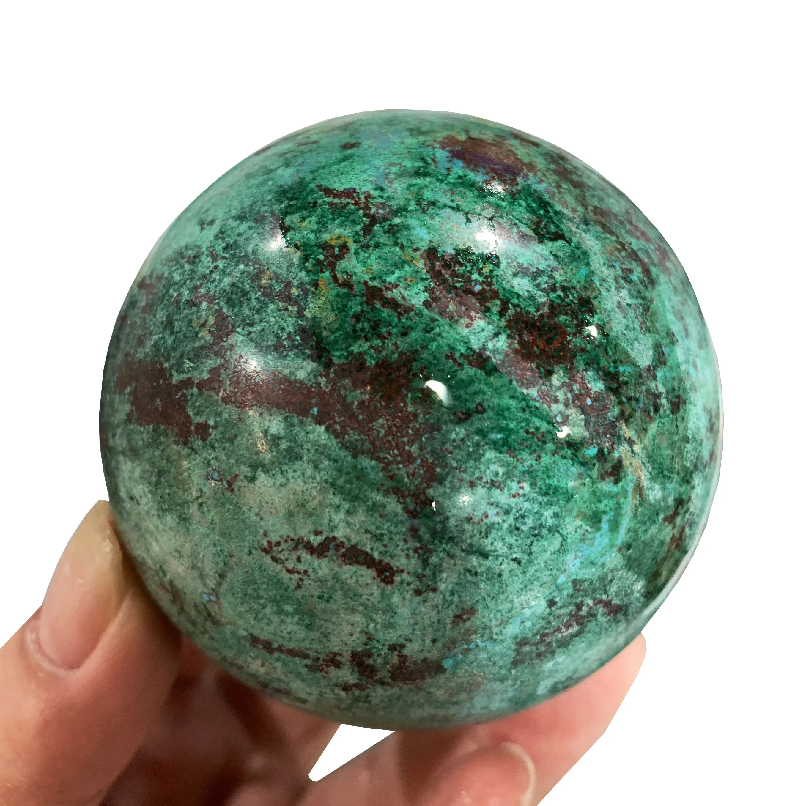 1Pcs Natural Green Phoenix Stone Ball Healing Crystal Sphere Energy Minerals Ore For Home Decor
1Pcs Natural Green Phoenix Stone Ball Healing Crystal Sphere Energy Minerals Ore For Home Decor