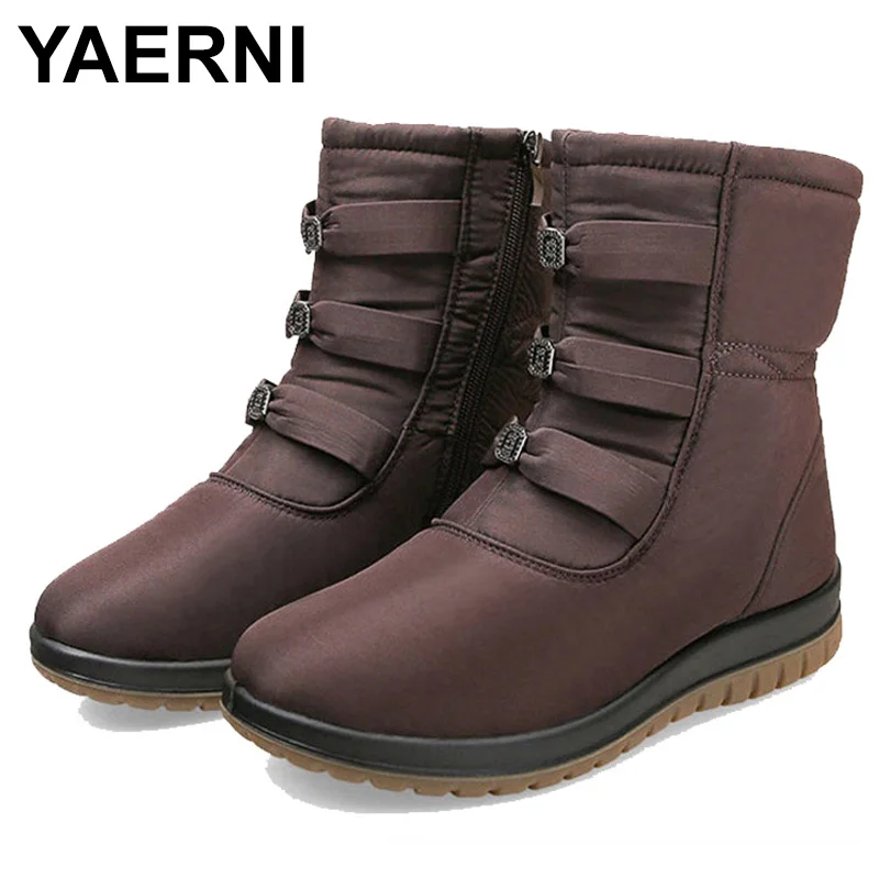 YAERNI snow boots 2021 brand female winter boots mom non-slip waterproof flexible water shoes women's fashion casual boots plus
YAERNI snow boots 2021 brand female winter boots mom non-slip waterproof flexible water shoes women's fashion casual boots plus