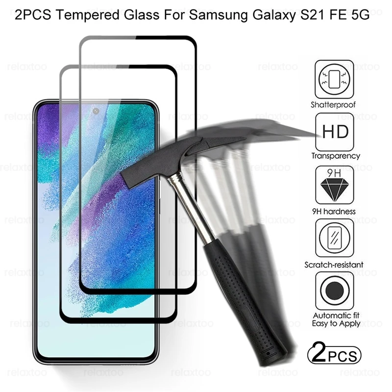 Стекло S21FE, 2 шт., закаленное стекло с полным покрытием для Samsung Galaxy S21FE S21 FE 5G 2022 SM-G990B/DS 6,4 дюйма, Защитная пленка для экрана премиум-класса
Стекло S21FE, 2 шт., закаленное стекло с полным покрытием для Samsung Galaxy S21FE S21 FE 5G 2022 SM-G990B/DS 6,4 дюйма, Защитная пленка для экрана премиум-класса