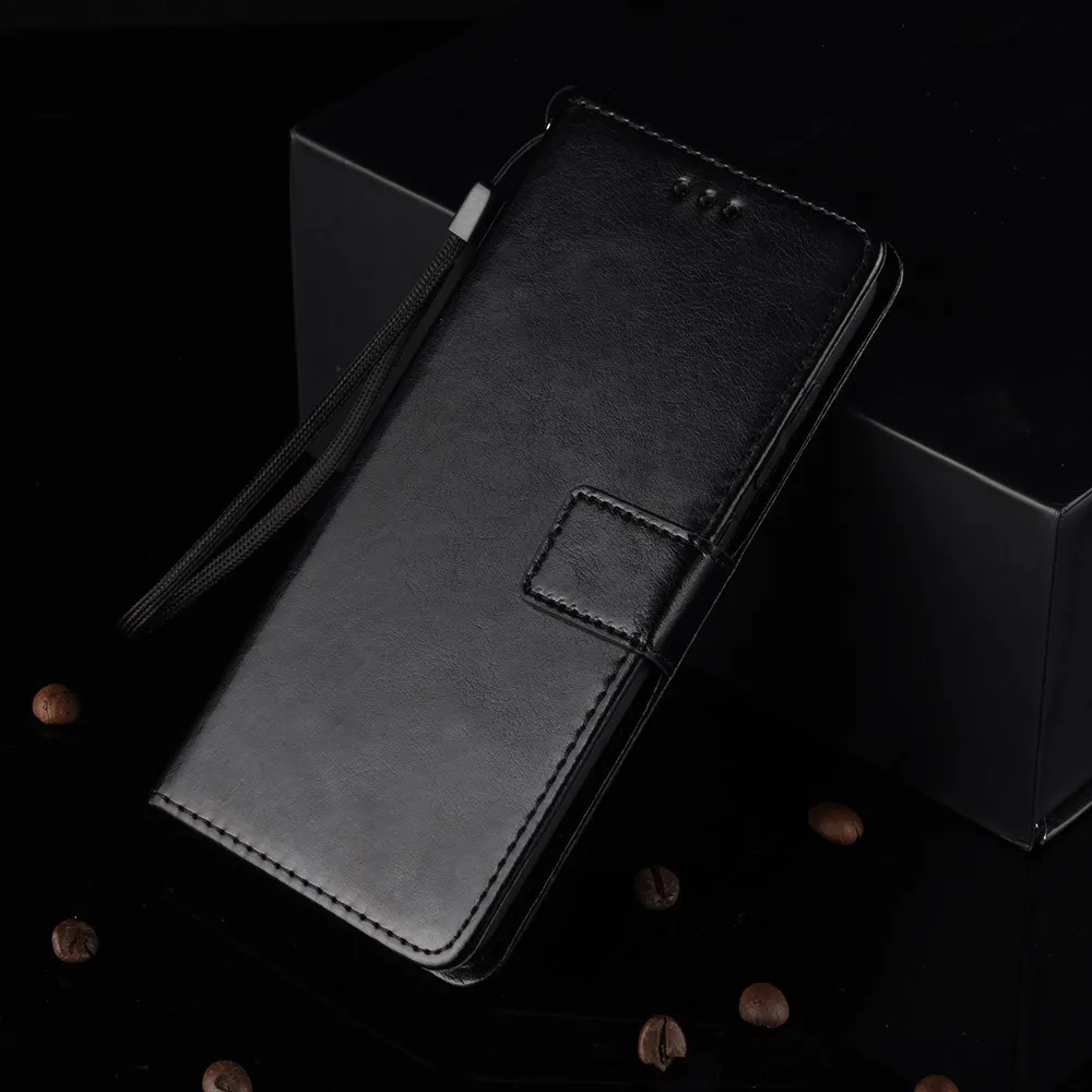 Чехол для Oukitel K9 Pro роскошный флип-кошелек ремешок подставка противоударный чехол